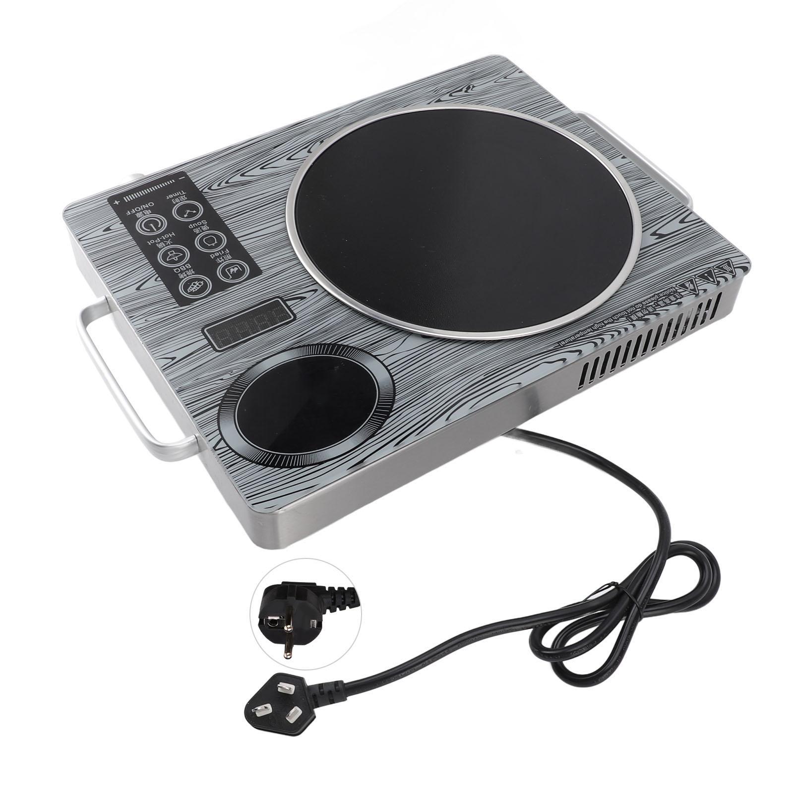Induction Cooktop Portable - Cuisinière à Induction électrique, commande tactile,