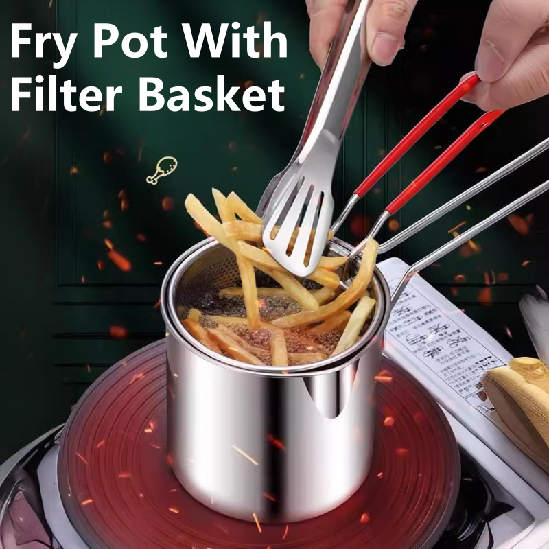 Deep Fryer Stainless - Pot de friteuse en acier inoxydable