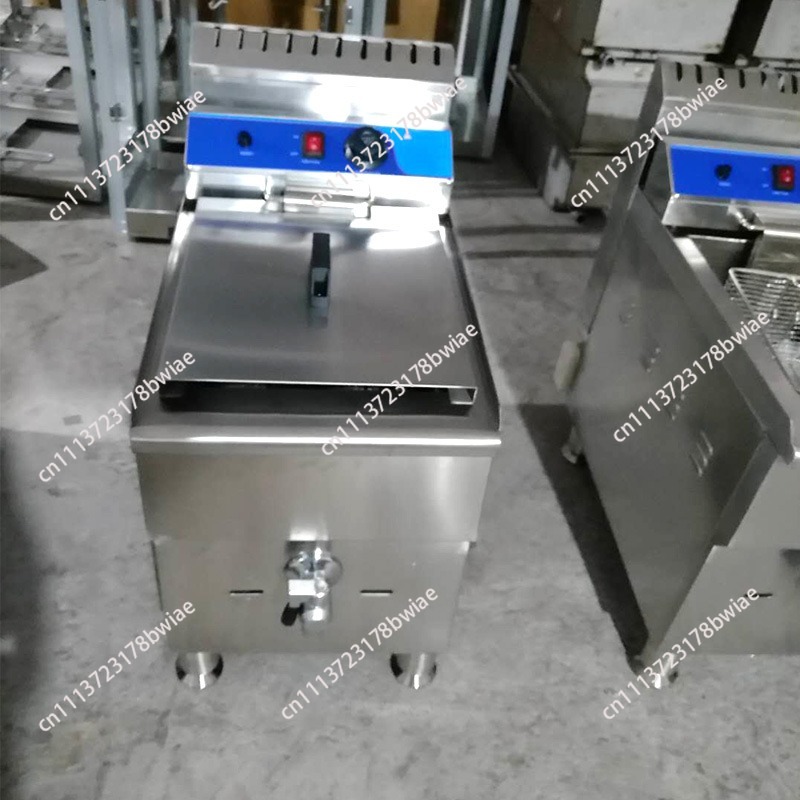 Deep Fryer Stainless - Friteuse professionnelle à gaz 18L en