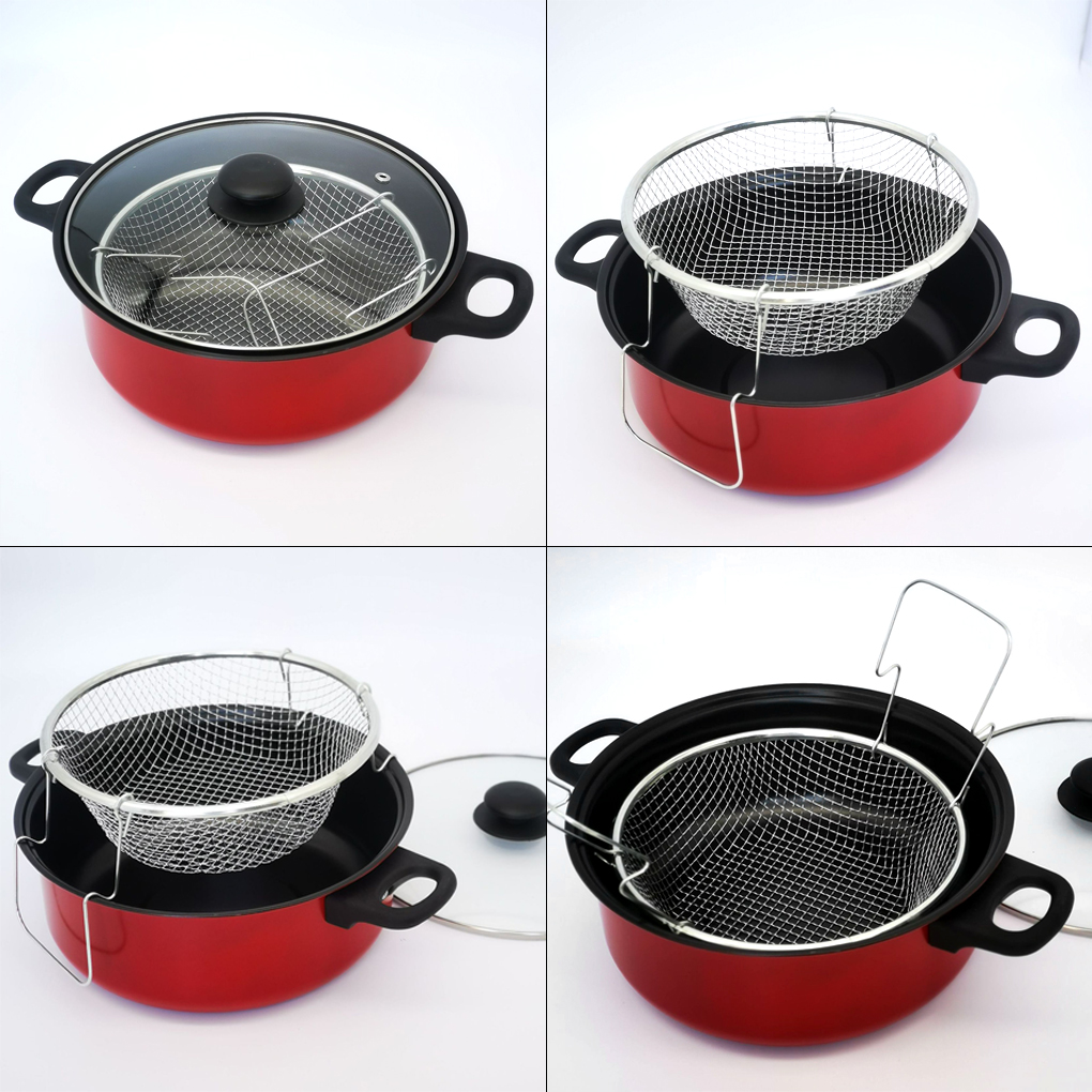 Deep Fryer Stainless - Friteuse à Frites en Acier Inoxydable