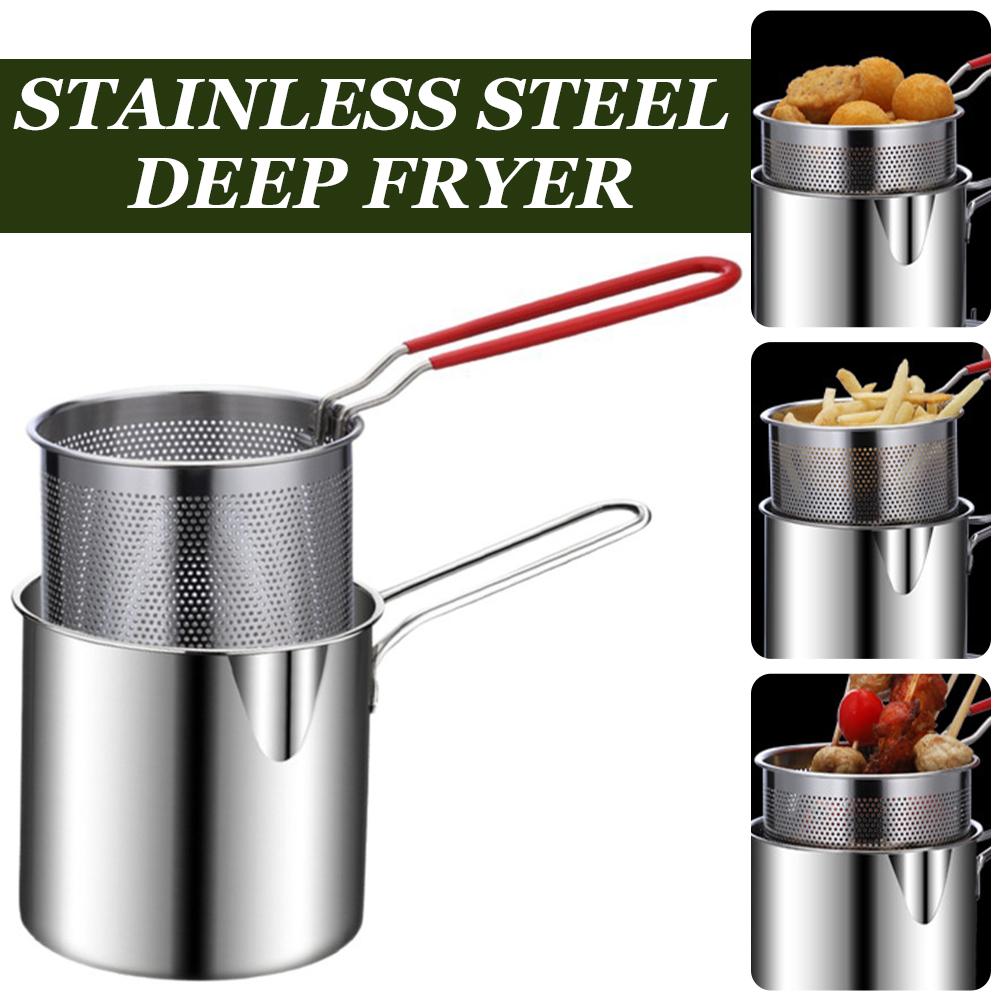 Deep Fryer Stainless - Ensemble de friteuses profondes en acier