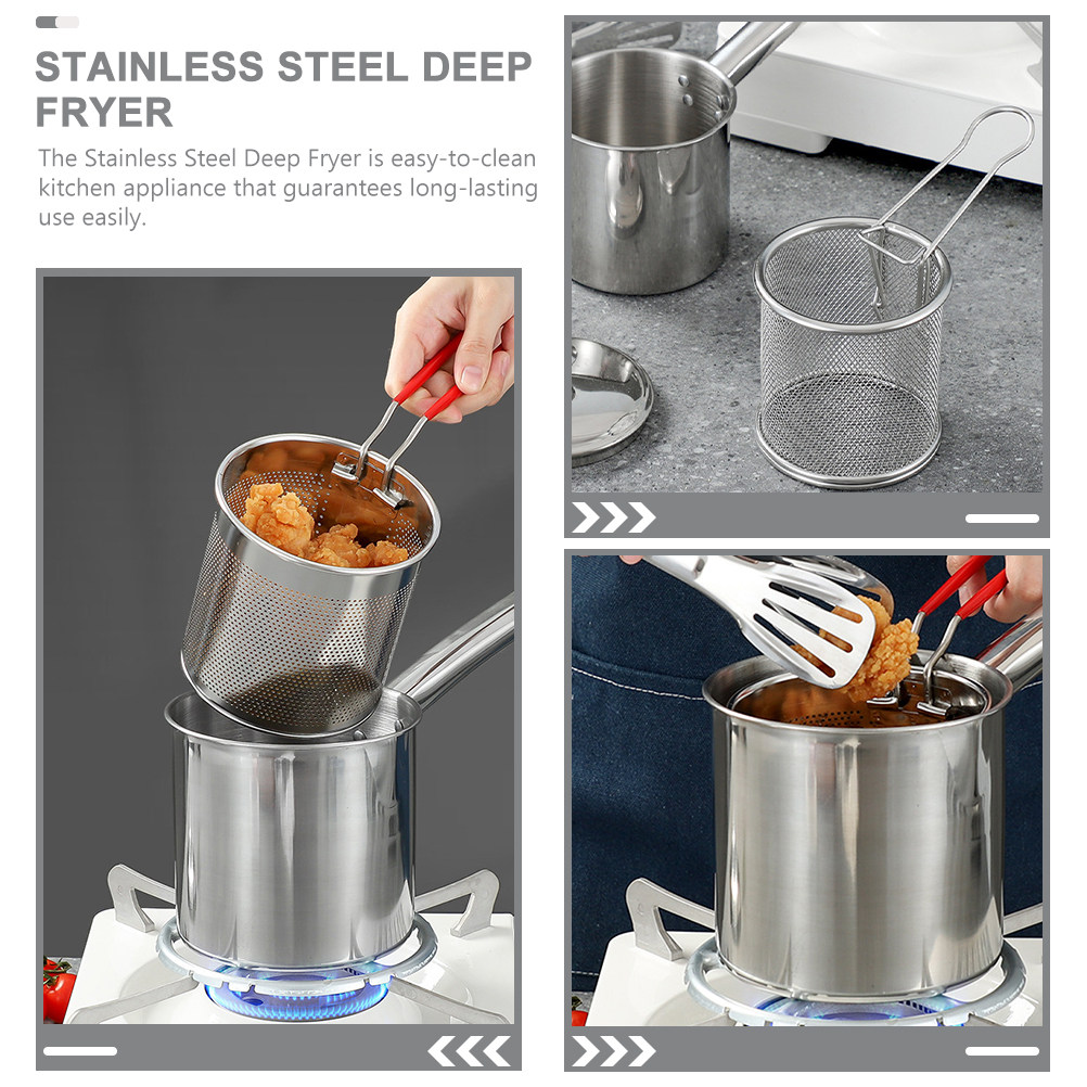 1 ensemble de friteuse en acie - Deep Fryer Stainless avis et prix
