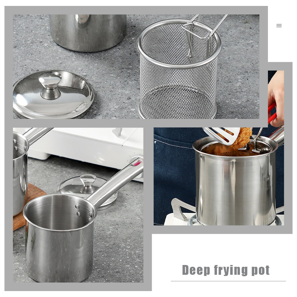 1 ensemble de friteuse en acie - Deep Fryer Stainless avis et prix
