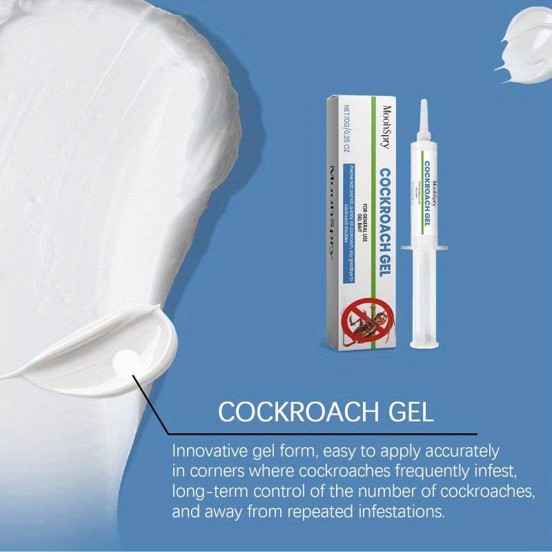 Gel attractif anti-cafards en  - Kitchen Appliances Cabinet avis et prix