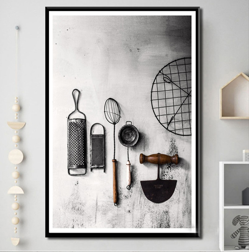 Affiches d'art de style nordiq - Kitchen Appliances Pictures avis et prix
