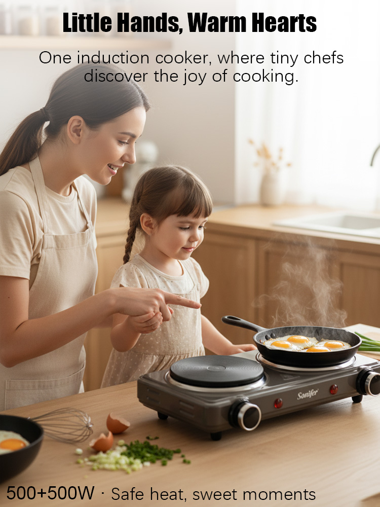Cuisinière électrique à double - Induction Cooktop Portable avis et prix