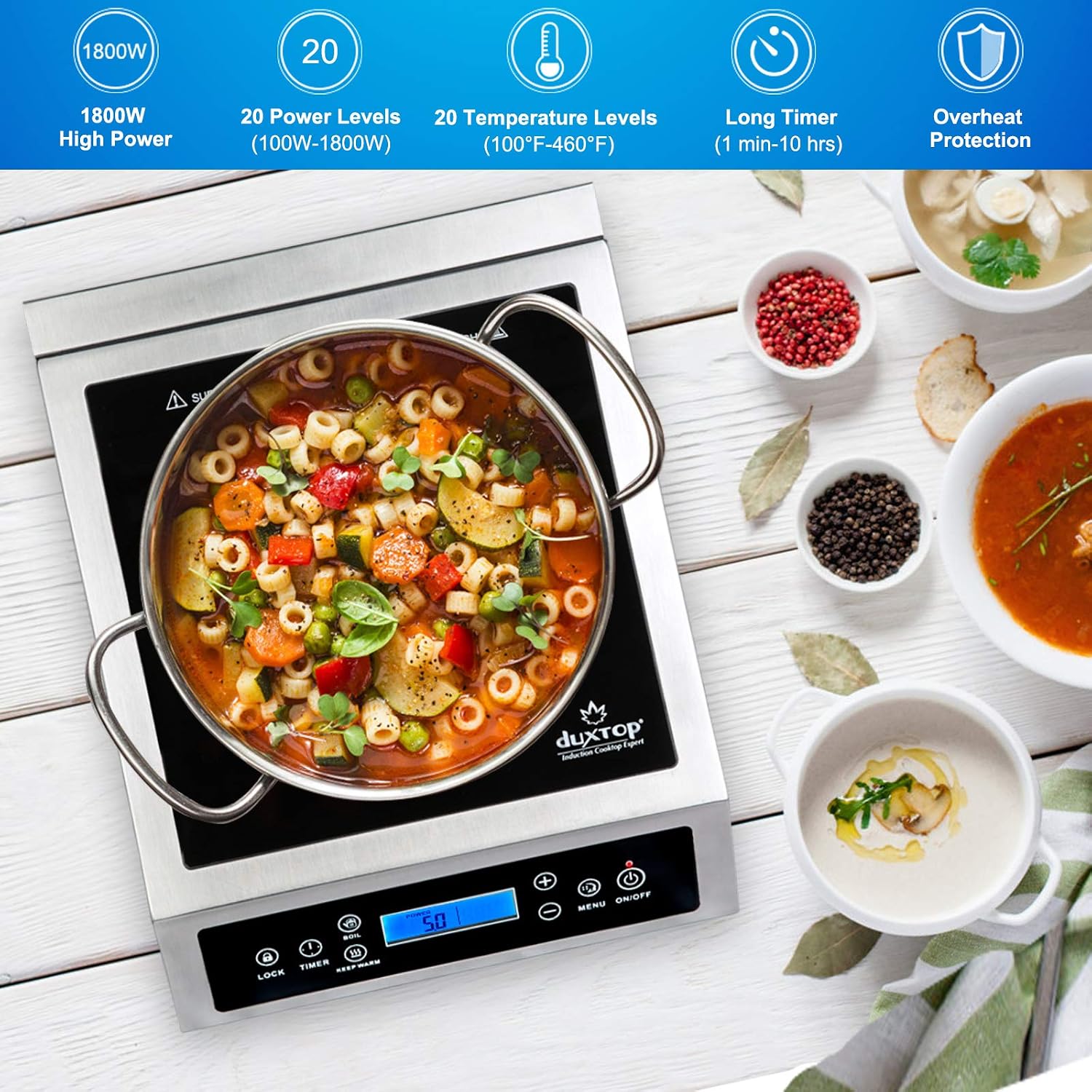 Table de cuisson à induction p - Induction Cooktop Portable avis et prix
