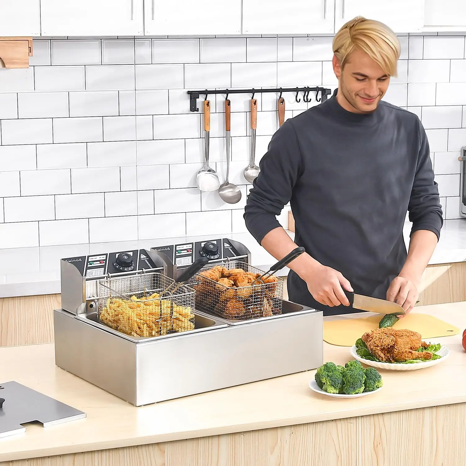 Friteuse commerciale avec pani - Deep Fryer Stainless avis et prix