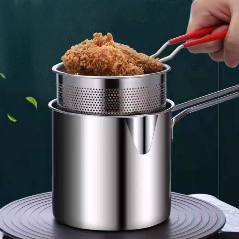 Pot de friteuse en acier inoxy - Deep Fryer Stainless avis et prix