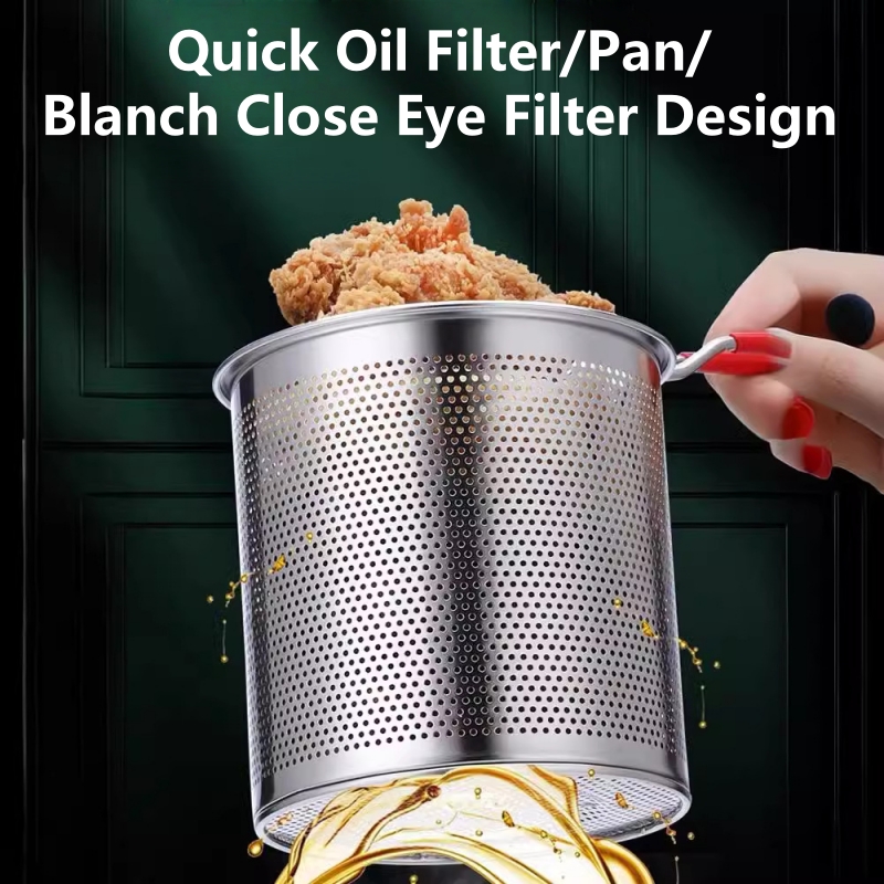 Pot de friteuse en acier inoxy - Deep Fryer Stainless avis et prix