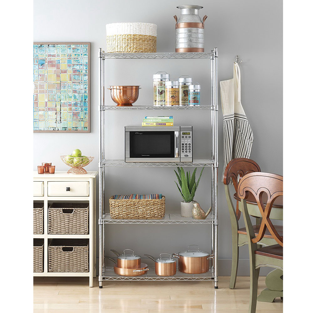 Étagères de rangement à 5 nive - Kitchen Appliances Warehouse avis et prix