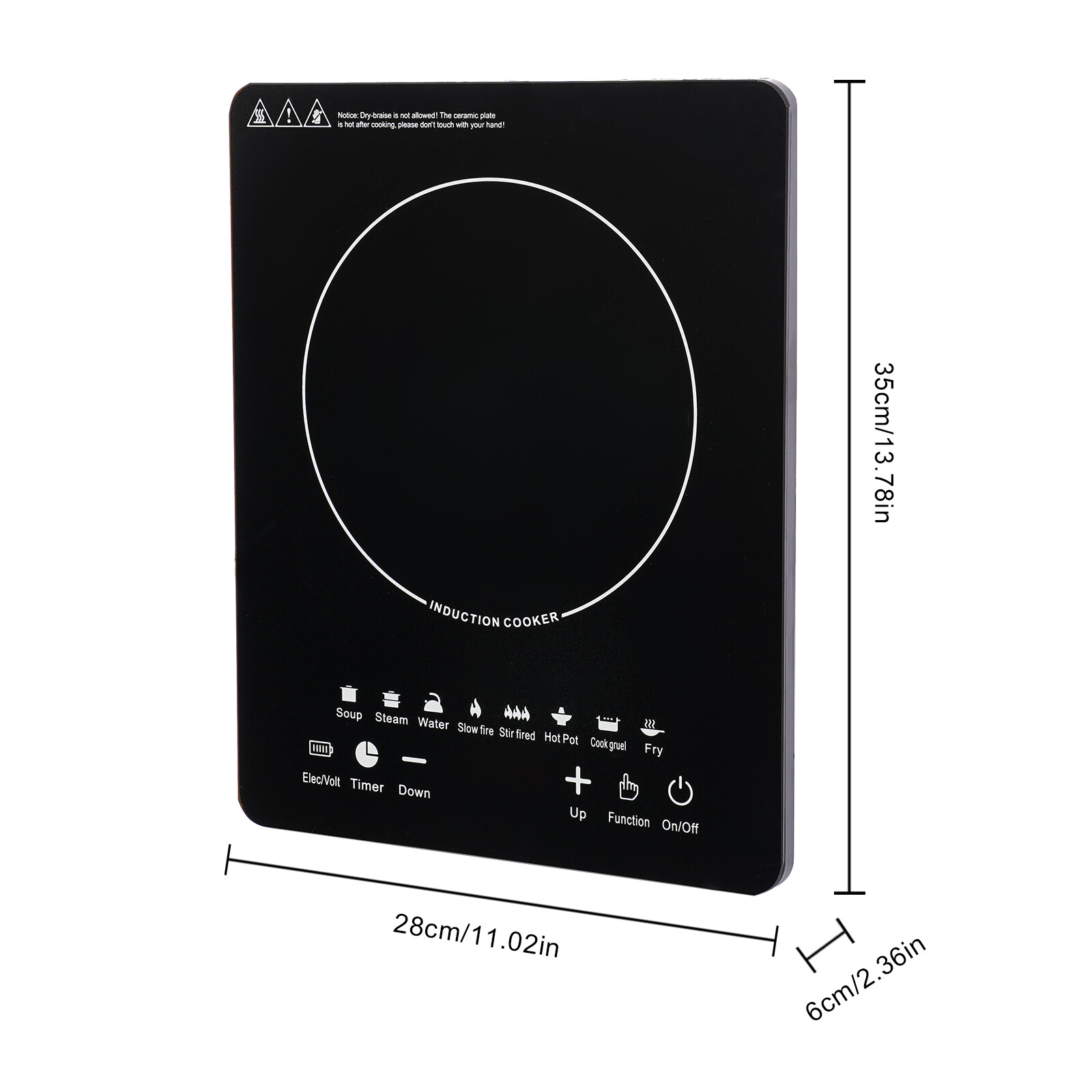 Table de cuisson à induction é - Induction Cooktop Portable avis et prix