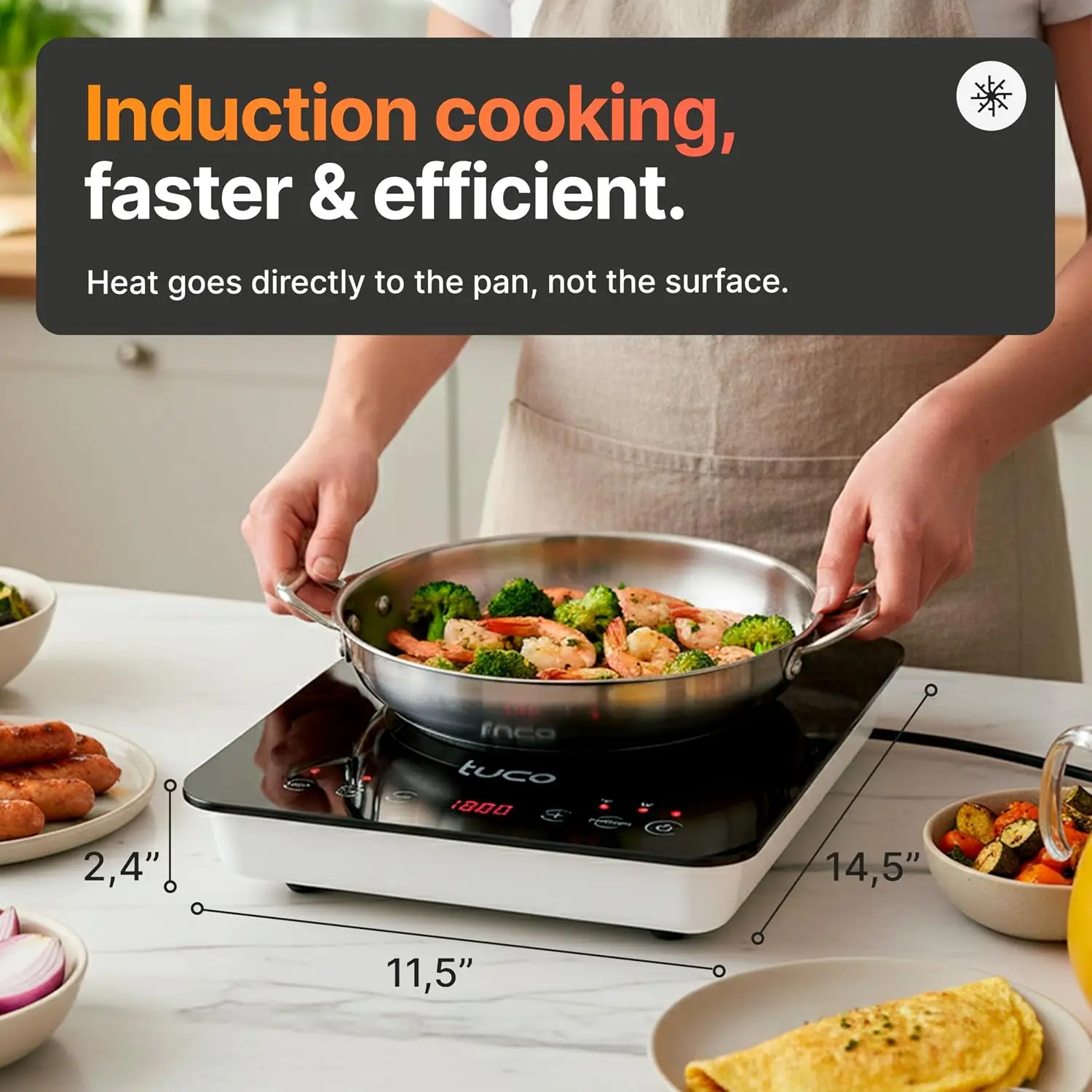 Table de cuisson à induction p - Induction Cooktop Portable avis et prix